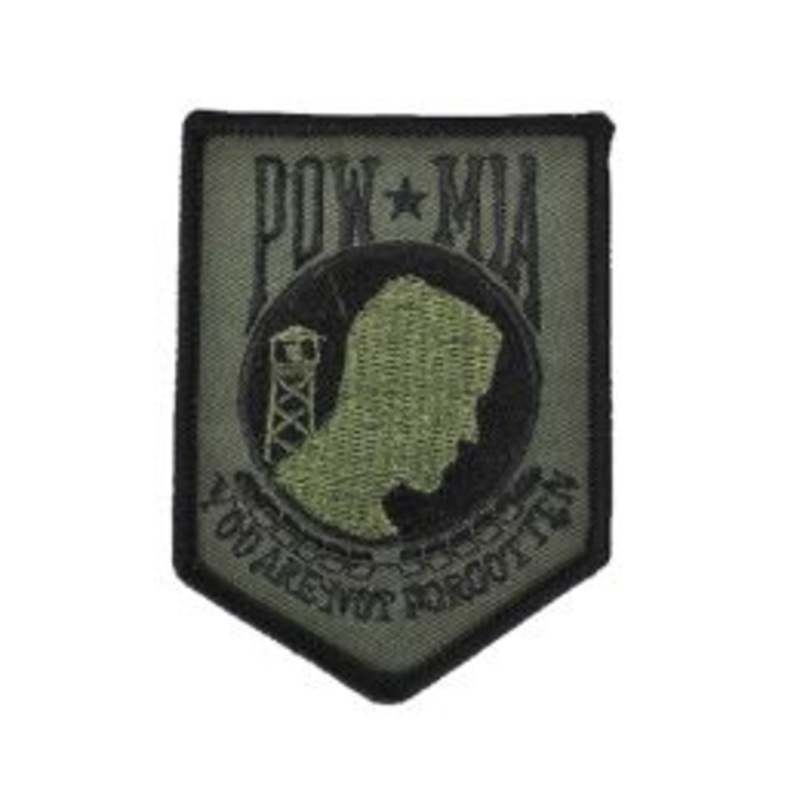 POW MIA Subdued Patch