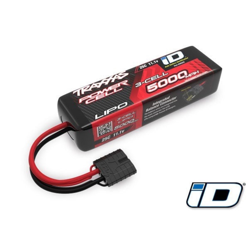Traxxas 2832X - 5000Mah 11.1V 3-Cell 25C Short Lipo Battery
