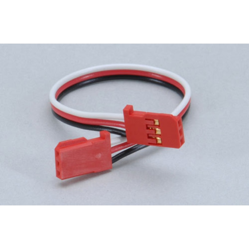 Futaba Gyro Double End Ext Lead-130mm/Red : P-GYXL/130RED