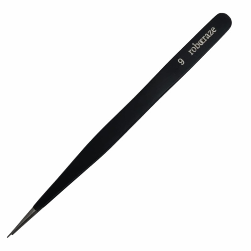 Robocraze Epoxy Coated Tweezer no.9 Anti-Magnetic Stainless Steel