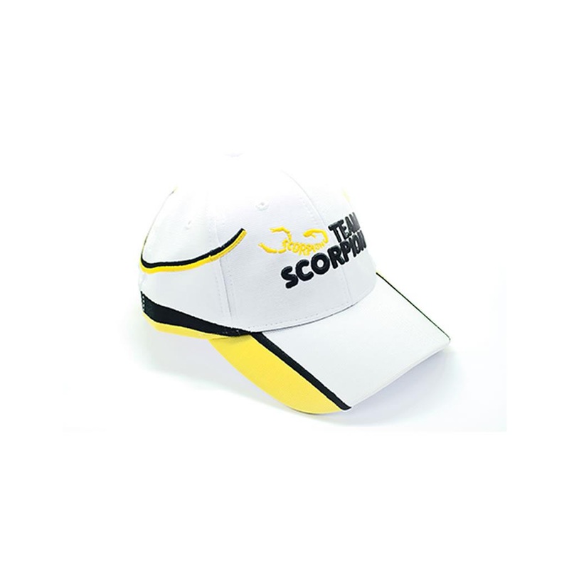 Scorpion Motor Cap (White/Yellow) : SC-Cap_002
