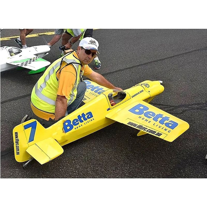 Seagull Models SEA164Y Cassutt 3M Air Race 65" wingspan 50-60cc Yellow