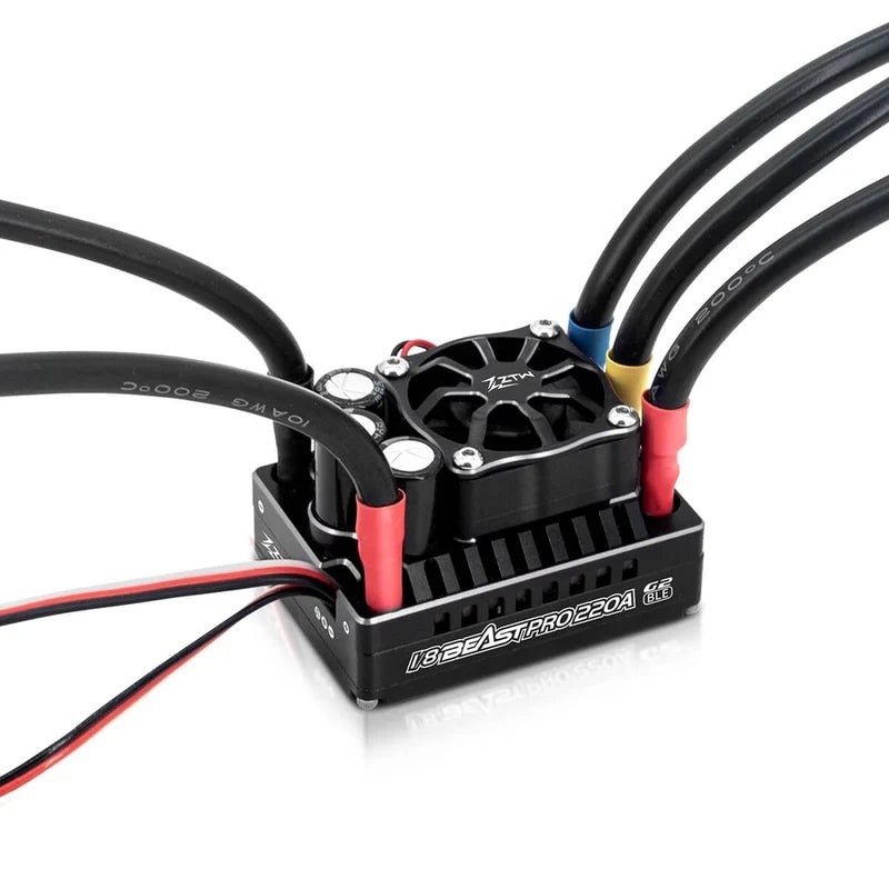 ZTW ZTW-4222033 1/8 Beast Pro 220A 2-4s Lipo G2 BLE (Bluetooth) Sensored Brushless ESC For 1/8th Buggy or Truggy
