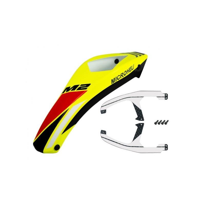 Airbrush Fiberglass King Cobra Canopy - OMP Hobby M2 EVO : MH-M2EV080KC