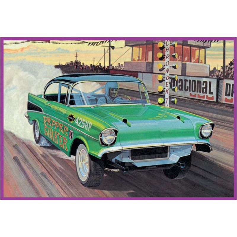 AMT 1360 1/25 '57 Chevy Bel Air 'Pepper Shaker'