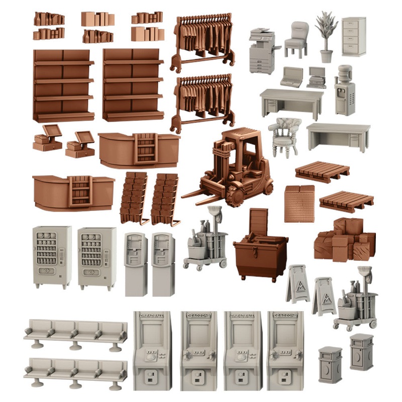 Mantic Games MGTC142 Terrain Crate Citiscape