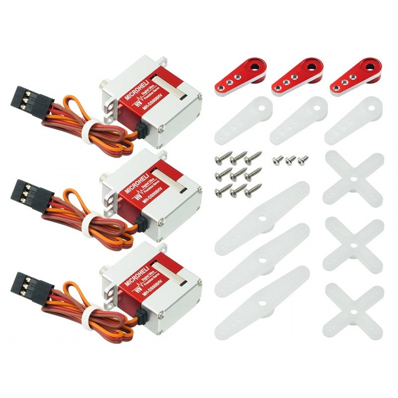 Precision HV Micro Servo Full Metal Gear Set - BLADE 250 CFX/Fusion 270/230S/230S V2 : MH-DS008HVT