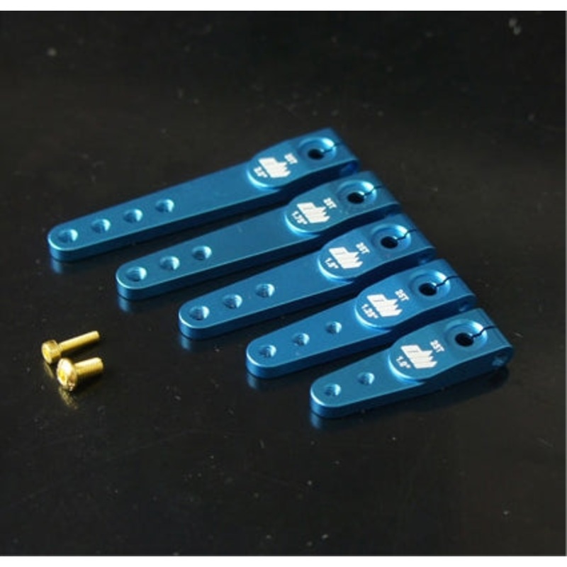 Dual Sky DSA-21773 SA-1.5 Blue 25T CNC Alloy 1.5 Inch Half/Single Servo Arm
