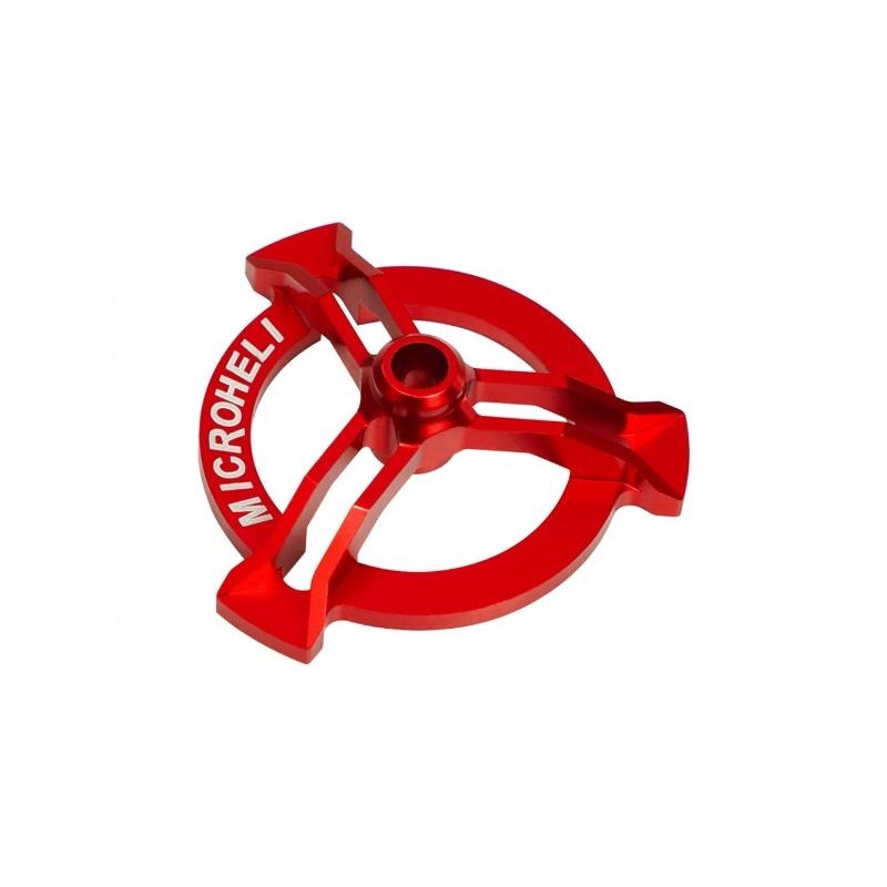 CNC Aluminium Swashplate Leveler (RED) - OMP HOBBY M1/GooSky S1 : MH-OMM1112SL