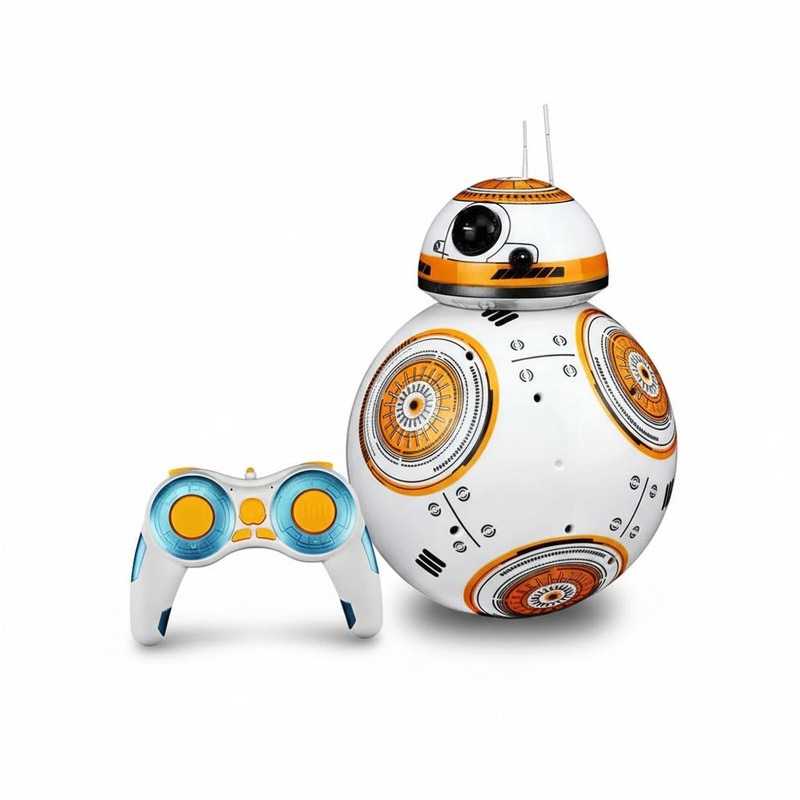 Smart BB8 Ball Robot 2.4G RC with Sound & Moves - Kids Toy robot