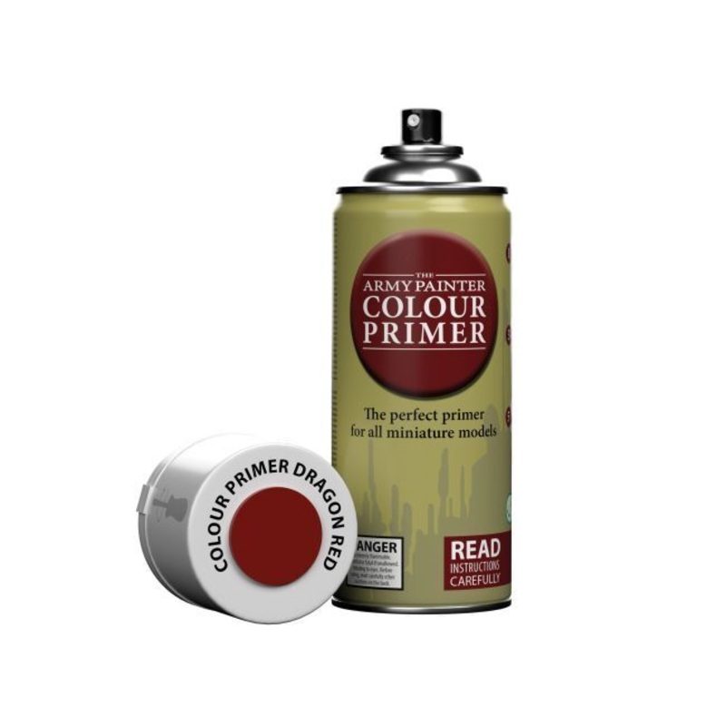 Army Painter CP3018 Colour Primer - Dragon Red - 400ml Spray Paint