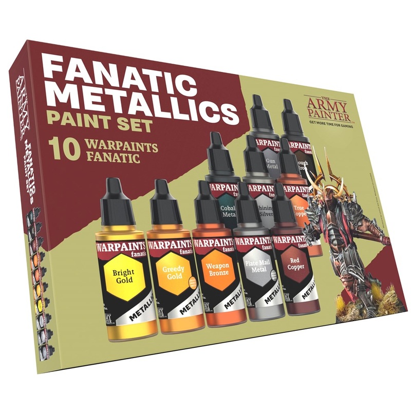 Army Painter WP8069 Warpaints Fanatic Metallics Set