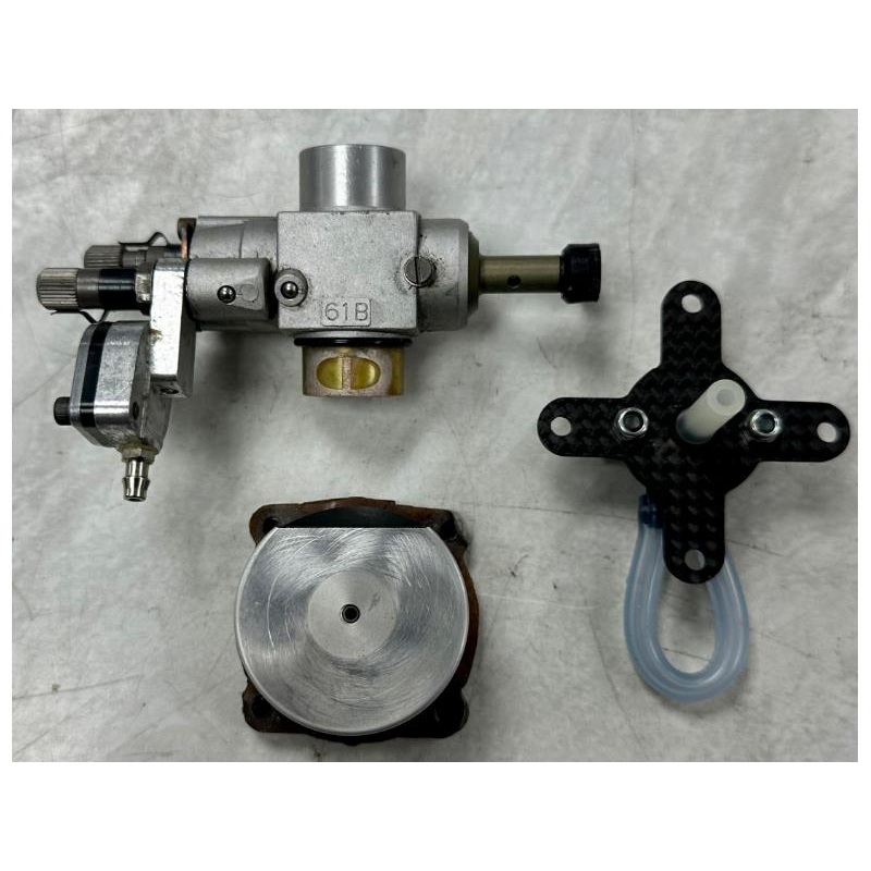 OS Engine OS61B Pumped Carburettor + Backplate (Second Hand) : MHSH30