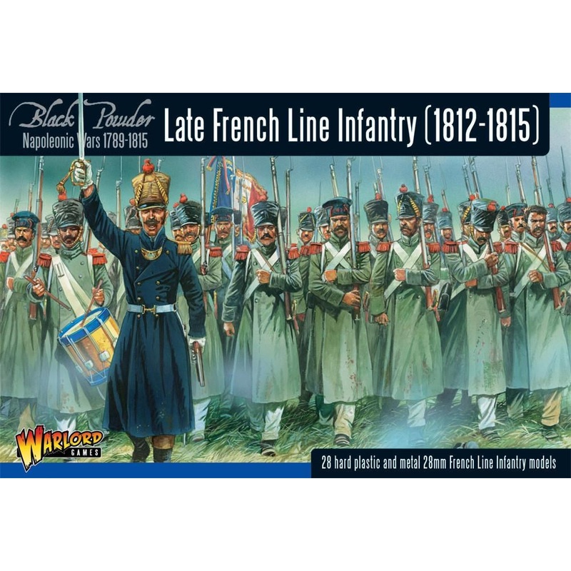 Black Powder WGN-FR-10 28mm Napoleonic Wars French Late French Line Infantry (1812-1815)
