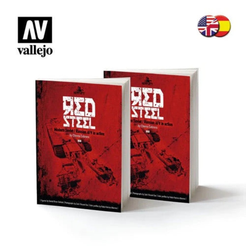 Vallejo 75043 Book Red Steel - Modern Soviet/Russian AFV in Action