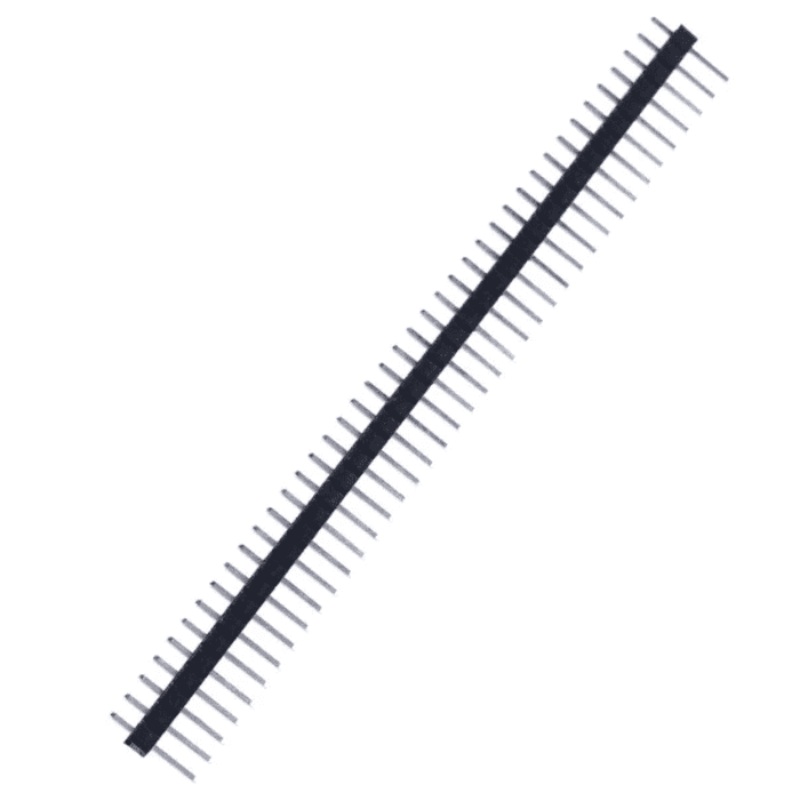 40x1 Pin 2.54mm Pitch Male Berg Strip