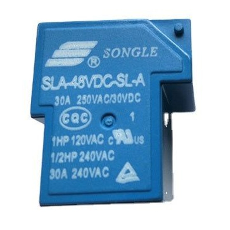 5 Pin 48V DC Coil Voltage Electromagnetic Power Relay