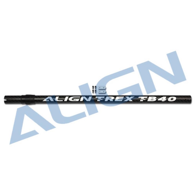 Align TB40 Carbon Fibre Tail Boom : HB40T010XXT