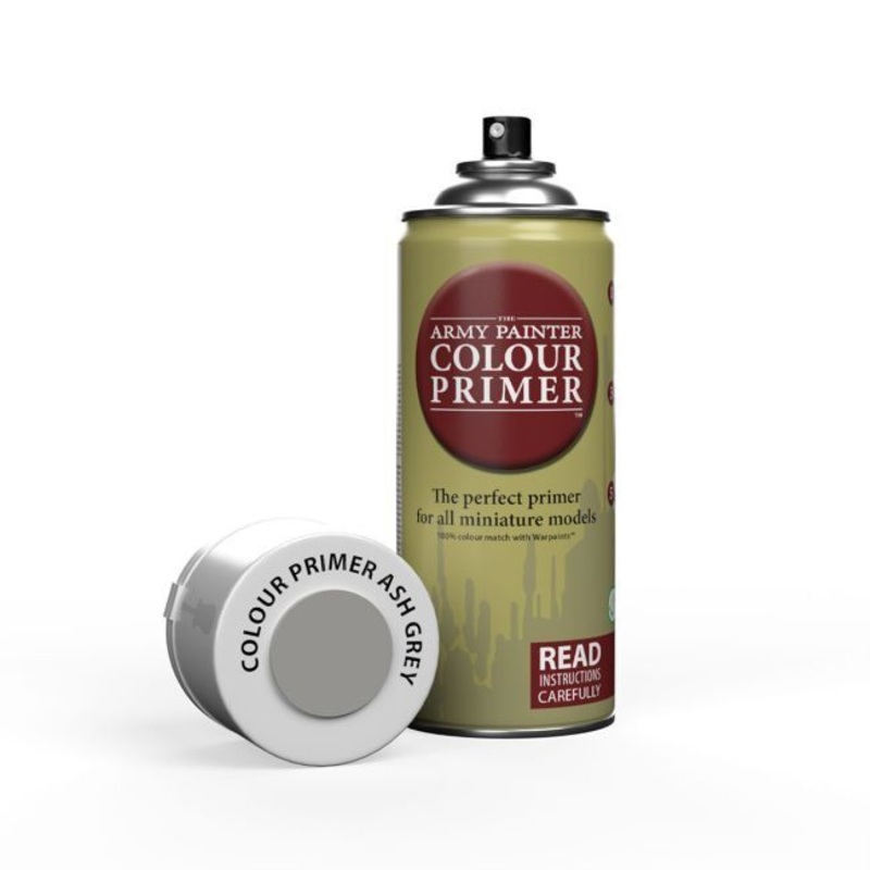 Army Painter CP3029 Colour Primer: Ash Grey - 400ml Spray Paint