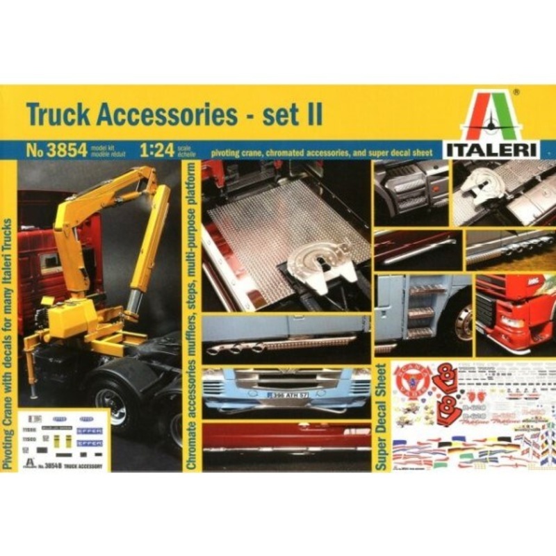Italeri 3854 1/24 TRUCK ACCESSORIES PART 2