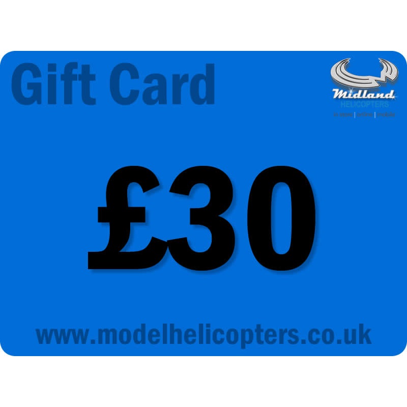 Midland Helicopters Digital Gift Card : MHGV30