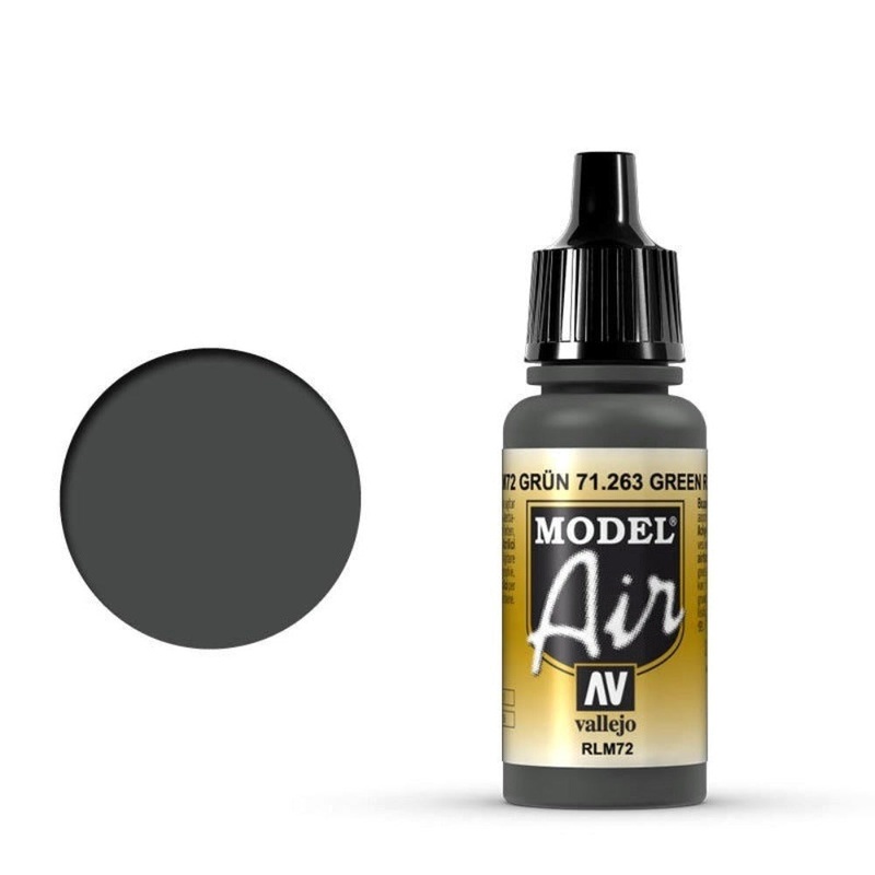 Vallejo AV71116 Model Air Camouflage Gray Green 17 ml