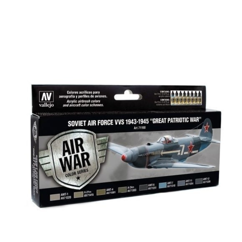 Vallejo AV71198 Model Air 1943 To 1945 Great Patriotic War 8 Colour Set