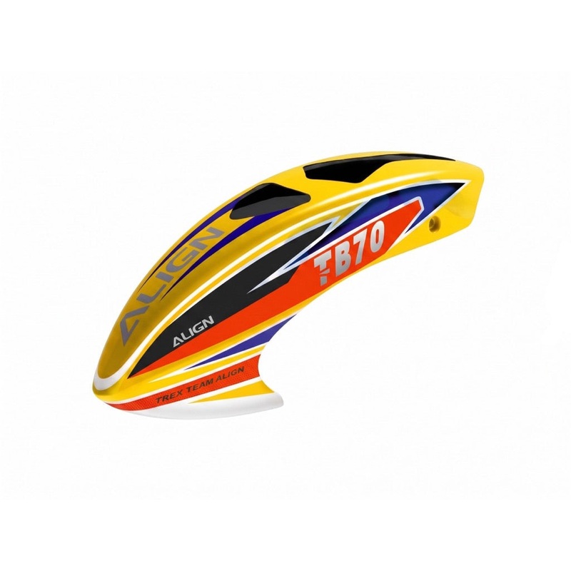 Align TB70 Painted Canopy - Yellow : HCB7003T