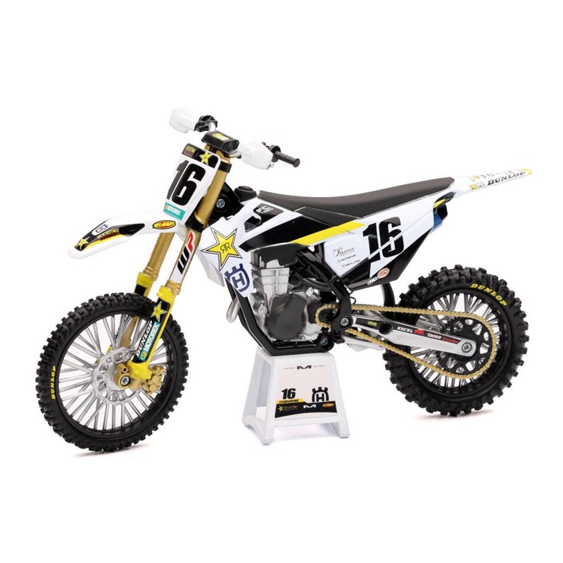 New Ray NR-58243 2020 Rockstar Energy Husqvarna Factory Race Team FC450- Zach Osbourne