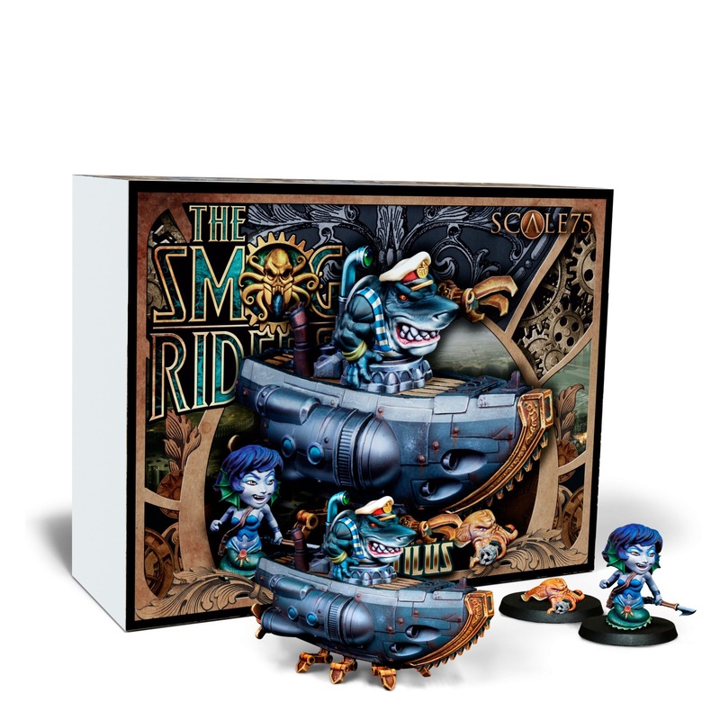 Scale 75 SSR-022 Figures The Smog Riders Sharktilus 35mm