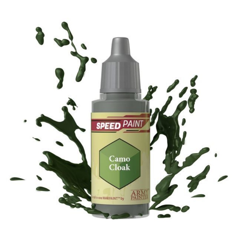 Army Painter WP2008 Speedpaint: Camo Cloak - 18ml Acrylic Paint