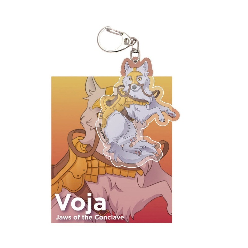 Gatherers Tavern MTGKCCMD25VJOTC Keychain Voja Jaws Of The Conclave