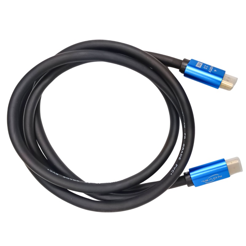 NOVEL 4K Ultra HD High-Speed HDMI Cable with Metal Connectors 1.5 Meters