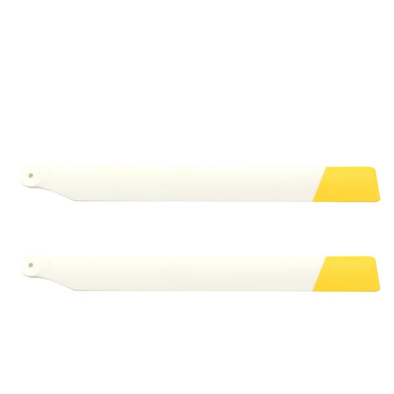 RC ERA C138 Bell206 Main Blade Set (White/Yellow) : SC4001228-WY