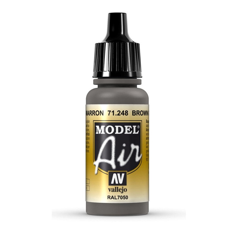 Vallejo AV71248 Model Air Brown Grey 17 ml