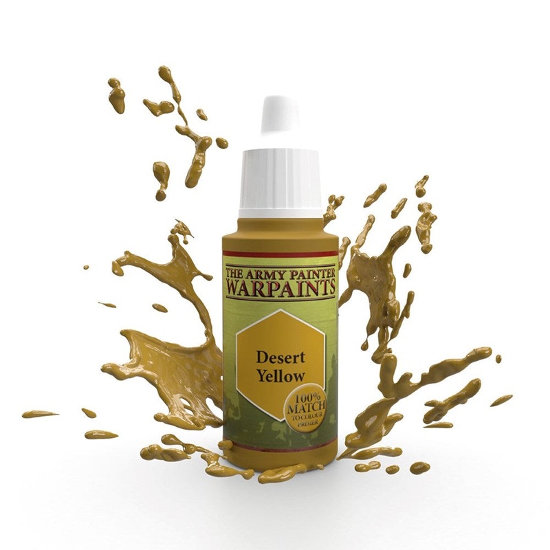 Army Painter WP1121 Warpaints Desert Yellow Acrylic Paint 18ml