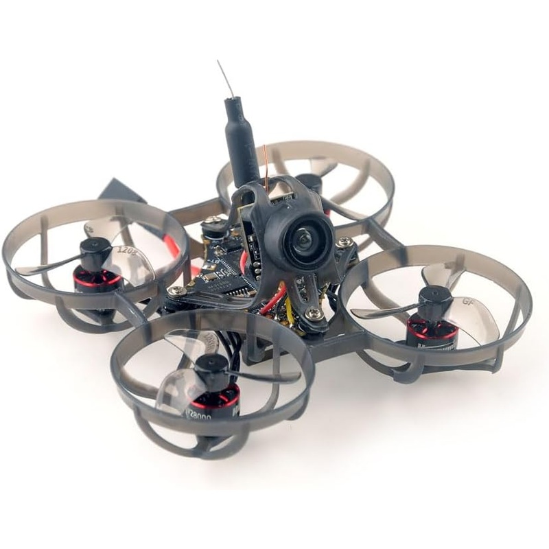 Happymodel Mobula6 2024 1S Brushless Drone with Camera 65mm Ultra Light Micro FPV Whoop with AIO Flight Controller ExpressLRS Receiver, Mobula6 ELRS BNF Tiny Drone Racing Drones for AdultsELRS