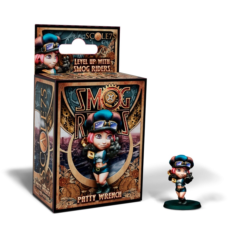 Scale 75 SSR-005 Figures The Smog Riders Patty Wrench 35mm