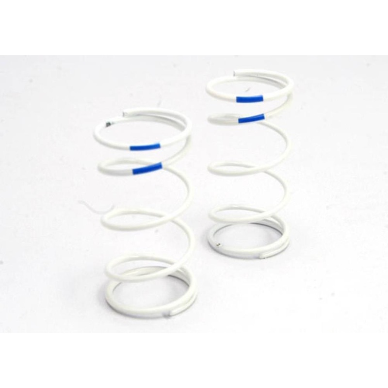 Traxxas 5434 - Spring Shock (White) (GTR) (1.6 Rate Blue) (1 Pair)