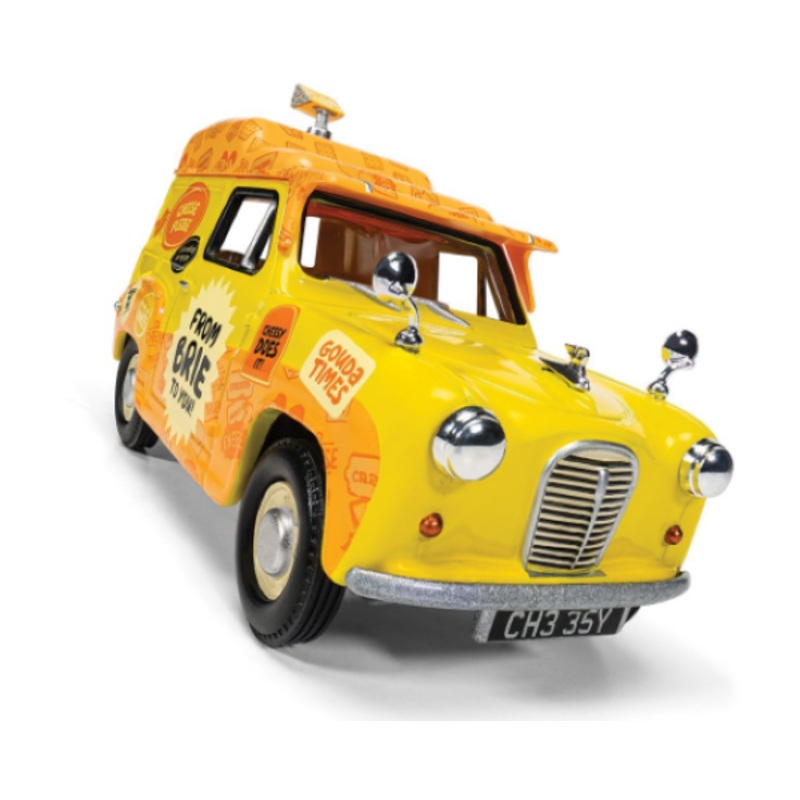 Corgi CC80506 Corgi 1/43 Wallace & Gromit Austin A35 Van - Cheese Please! Delivery Van