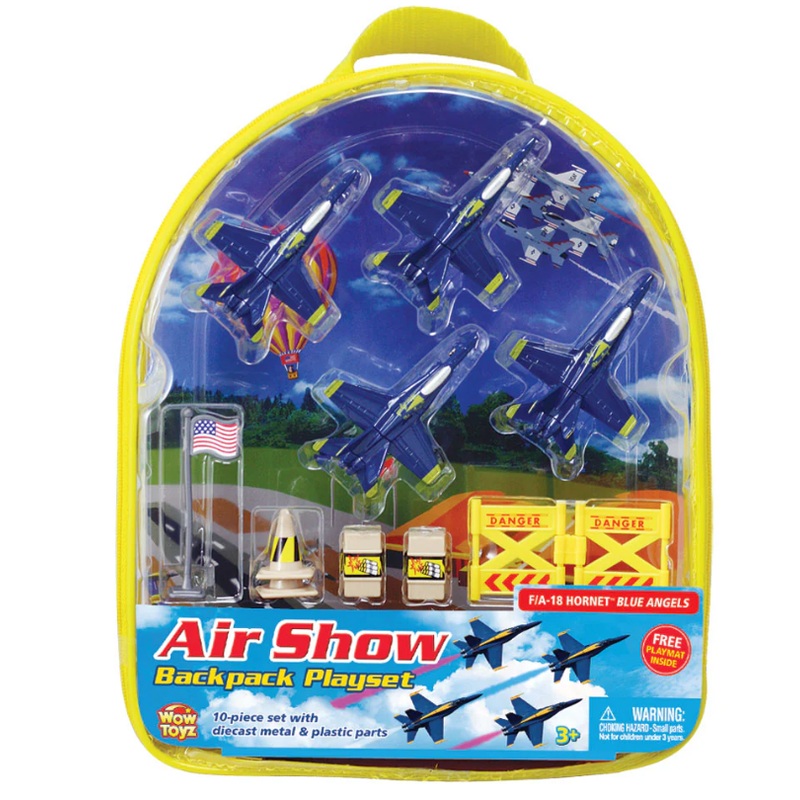 F/A-18 Hornet Blue Angels Air Show Backpack