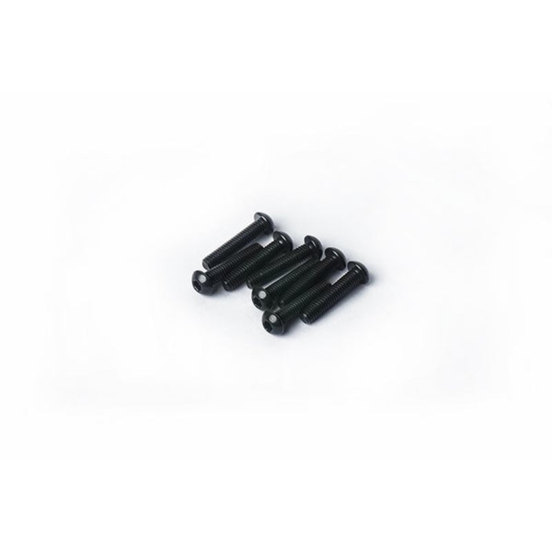 Koswork KOSBS2512 2.5x12mm Button Head Hex Hardened Steel Screw (w/container) (8)