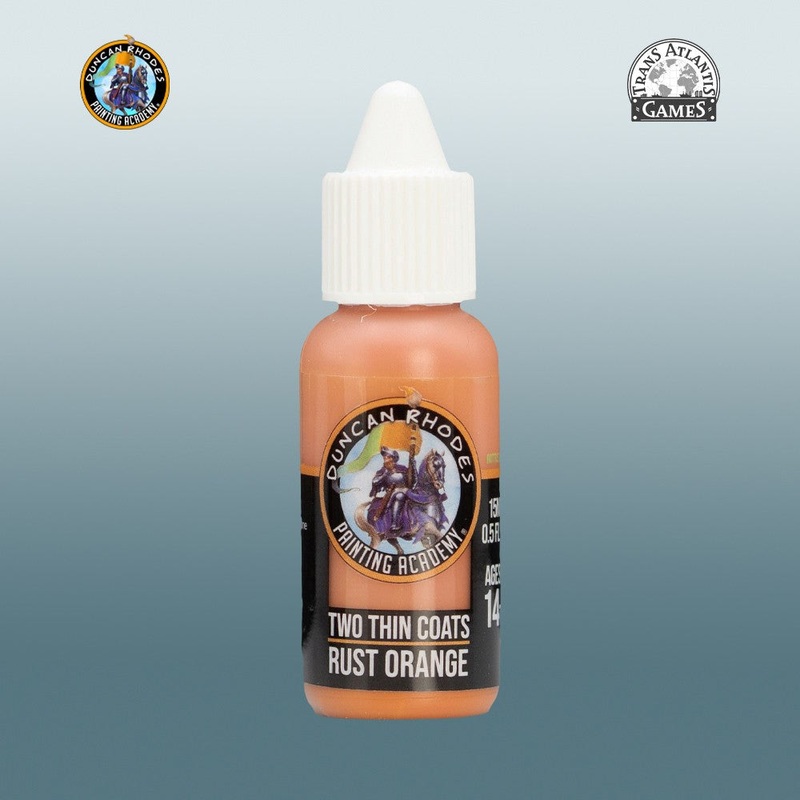 Two Thin Coats 10010 Rust Orange 15ml