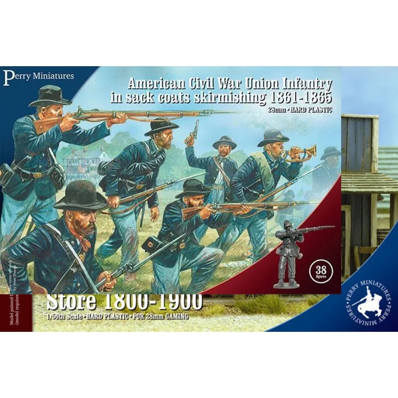 Perry Miniatures - ACW115 - American Civil War Union Infantry 1861-65 28mm