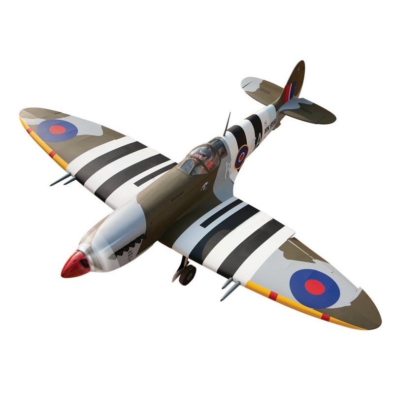Seagull Models SEA183NGear Supermarine Spitfire 80wingspan size 35-45cc PU rubber wheels Matte included ER-150 95 Retract