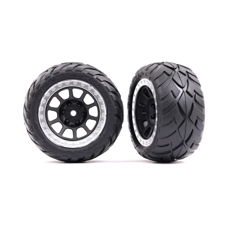Traxxas 2478G T&W STN CHRM 2.2/ALIAS TIRE