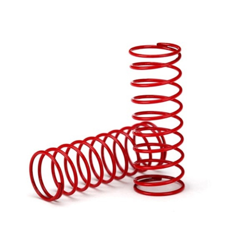 Traxxas 7667 - Spring shock (red) (GTR) (0.412 rate) (1 pair)
