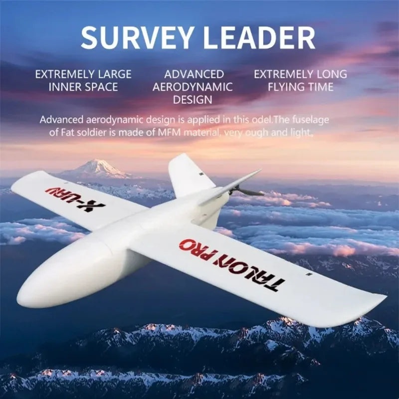 X-UAV Upgraded Fat Soldier Talon Pro 1350mm Wingspan EPO Fixed Wing Aerial Survey FPV Carrier Model Building RC Airplane Drone KIT Package