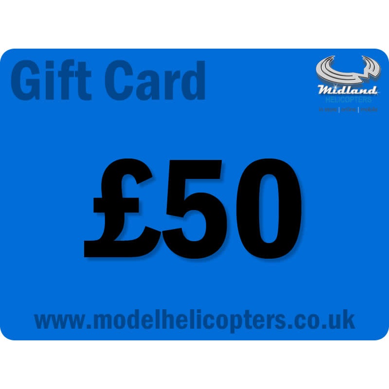 Midland Helicopters Digital Gift Card : MHGV50