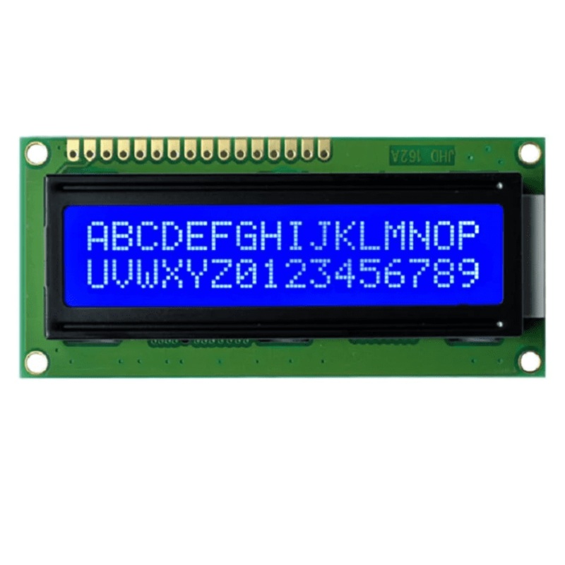 Original JHD 16x2 Character LCD Display- Blue